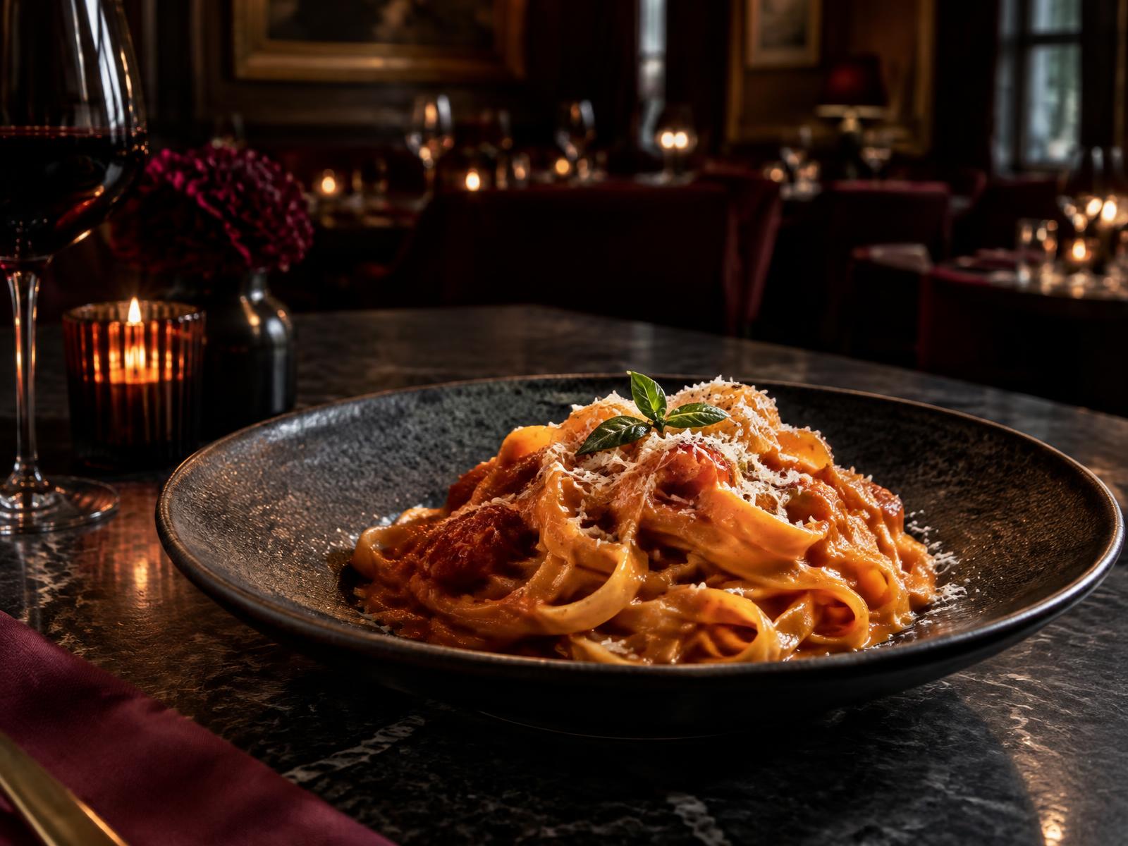 Bellaforte fictional restaurant website concept